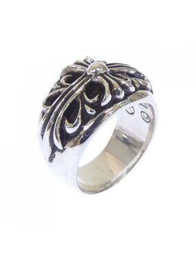 Chrome Hearts Floral Cross Ring